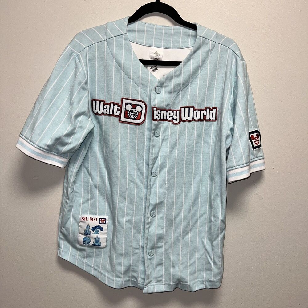 Walt Disney World 4 Park Baseball Jersey Adult Small Most Magical Place on Earth